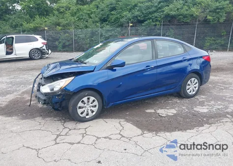 2017 Hyundai Accent Se z USA, uszkodzony, nr VIN KMHCT4AE5HU173843